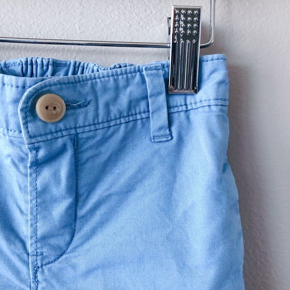 3/$15 GAP Light blue plaid-lined khaki pant baby boy 18-24m - Picture 10 of 16